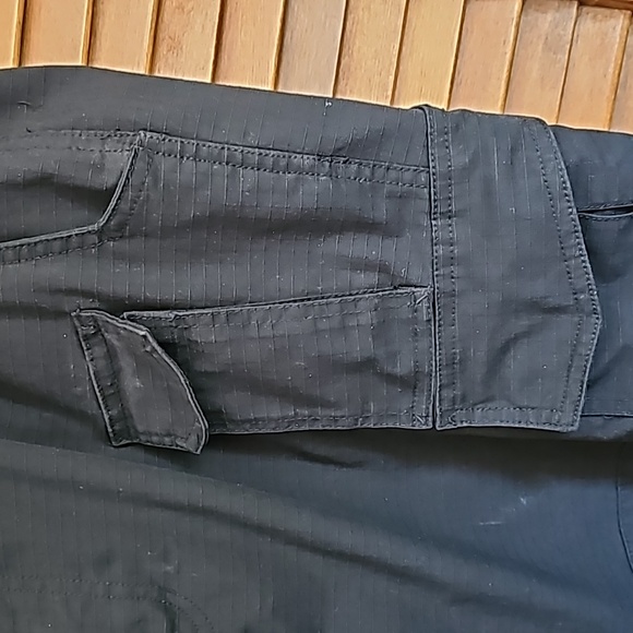 CQR Utility Cargo Pants elastic waist water resistant hiking tactical 36x27 shor - Picture 6 of 12